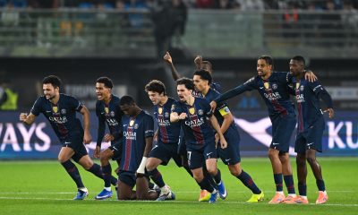 PSG/OM - Fournier applaudit les deux &eacute;quipes, Chevalier et Ramos