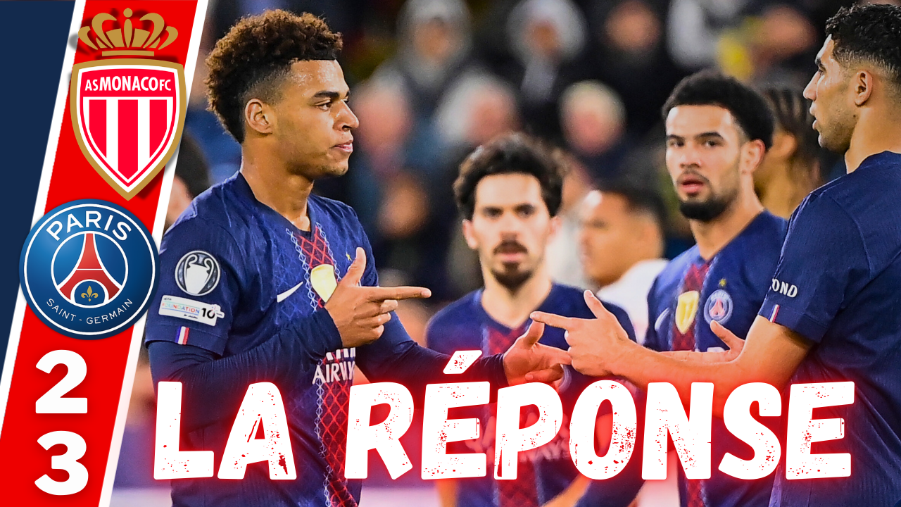 Vid&eacute;o Monaco/PSG - Victoire sp&eacute;ciale, Dou&eacute;, Demb&eacute;l&eacute;...debrief avec nos notes !