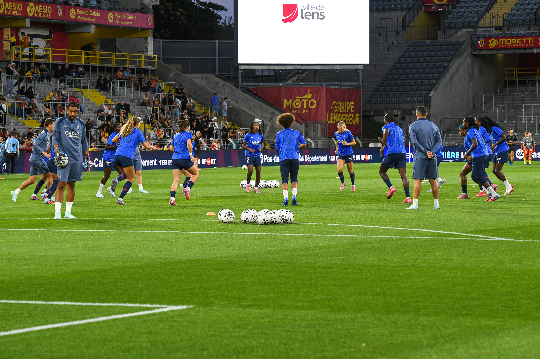 PSG/Lens - Le groupe parisien