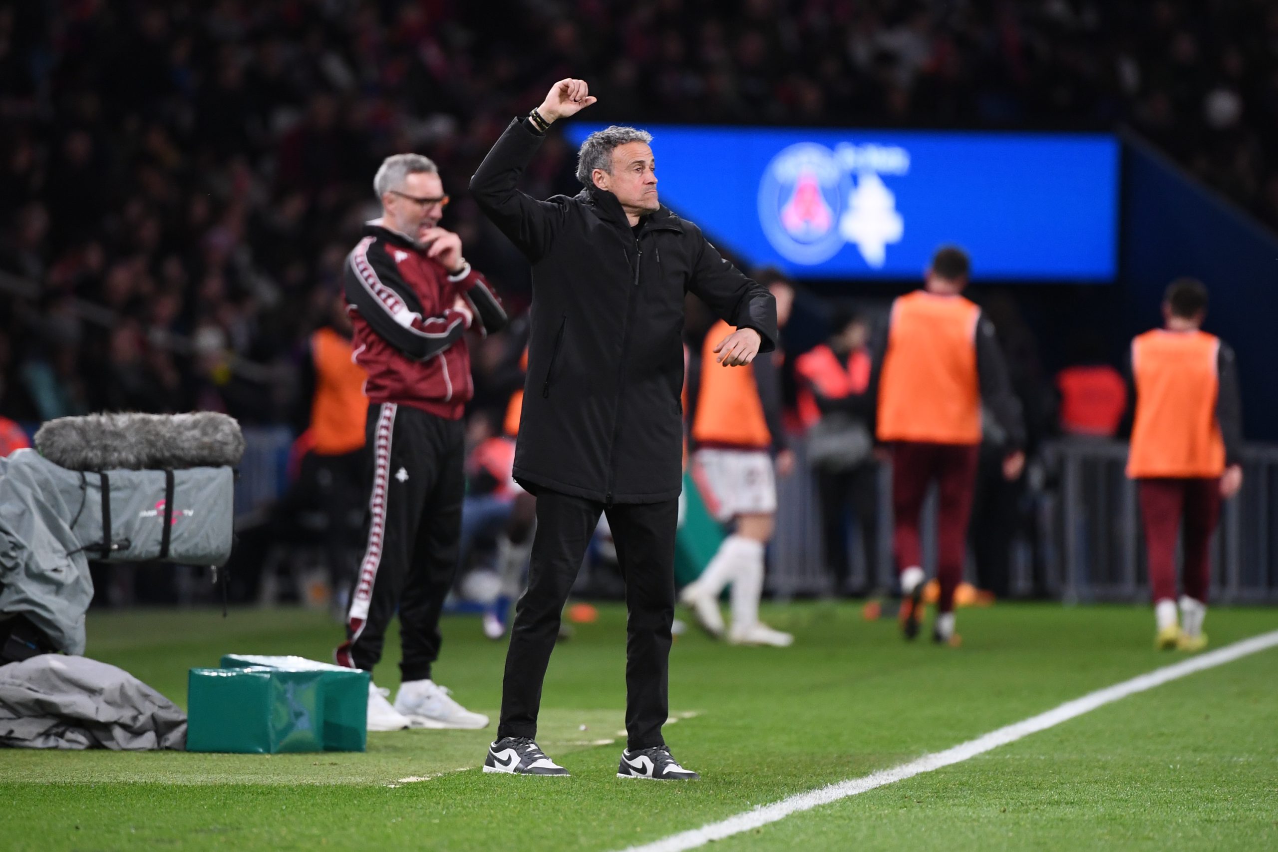 PSG/Metz - Luis Enrique fier de ses joueurs apr&egrave;s la victoire
