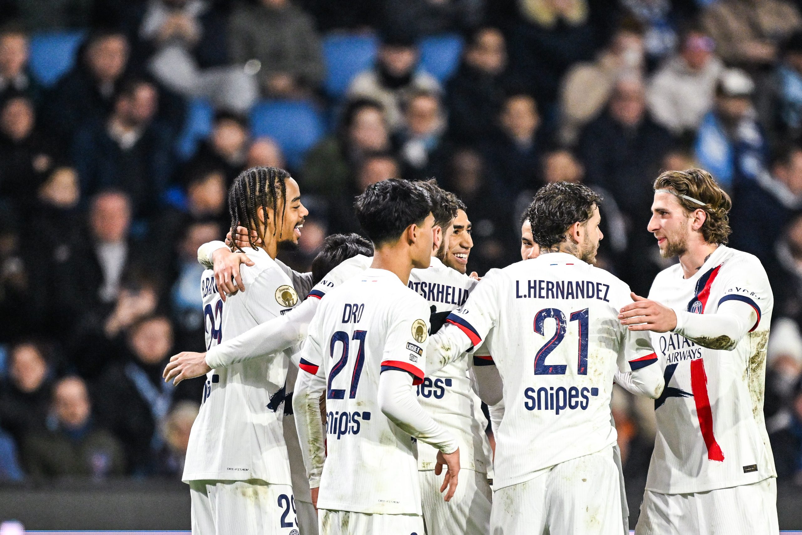 Le Havre/PSG - Les notes des Parisiens : Barcola seul &agrave; &ecirc;tre efficace !