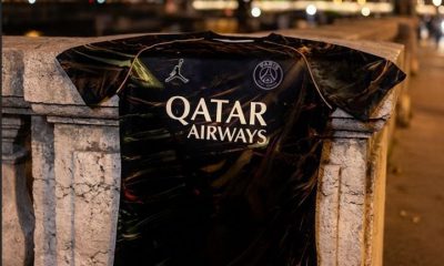 Premi&egrave;re photo du 5e maillot du PSG "Edition Nuit" !