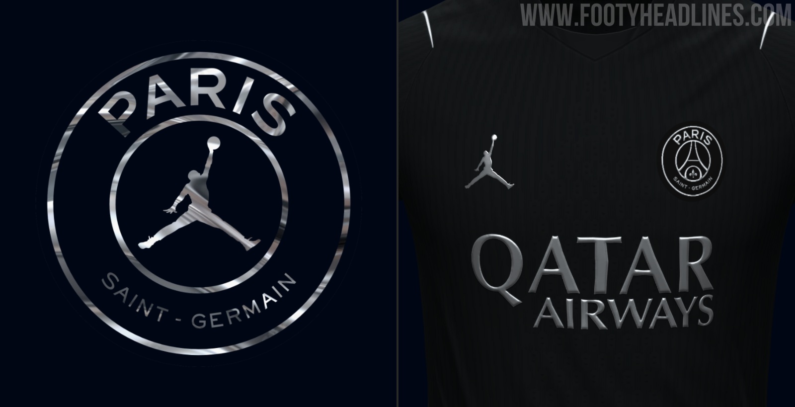 Le 5 maillot du PSG 2026-2027 "Edition Nuit" se pr&eacute;cise