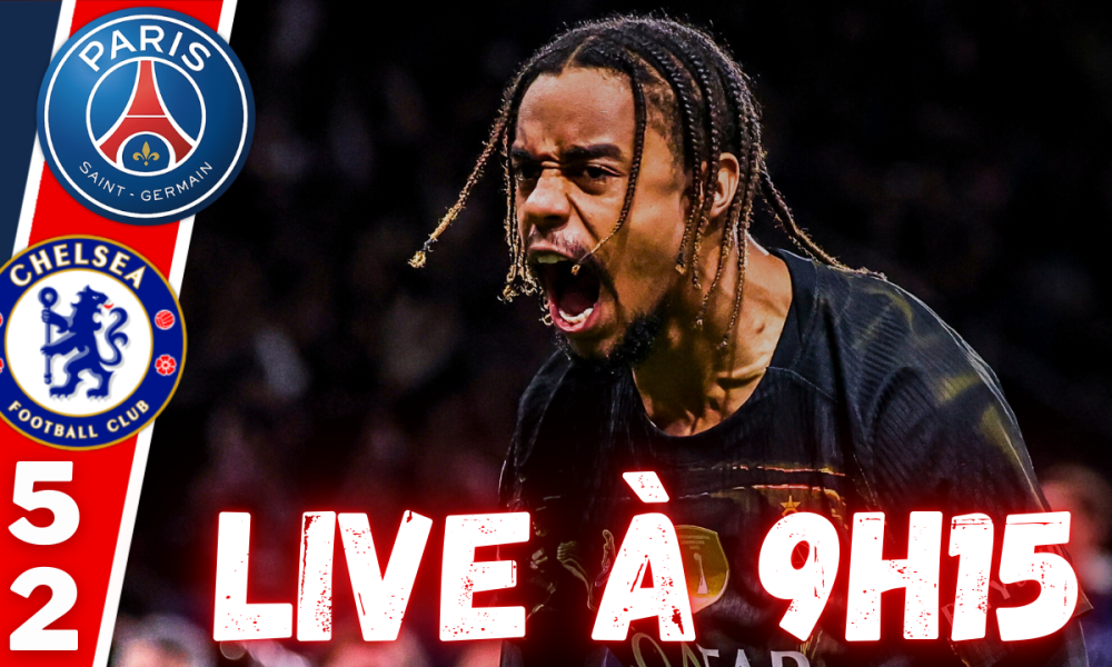 Live PSG/Chelsea – Le débrief d’une soirée spéciale, rendez-vous à 9h15 !