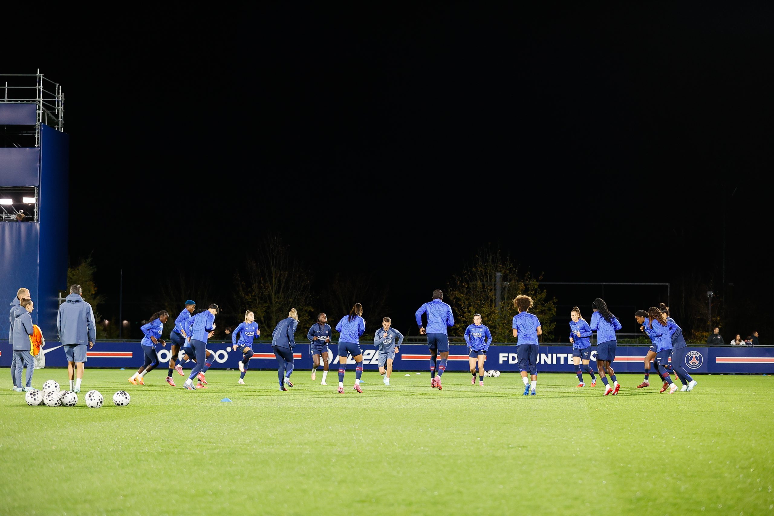Dijon/PSG - Le groupe parisien