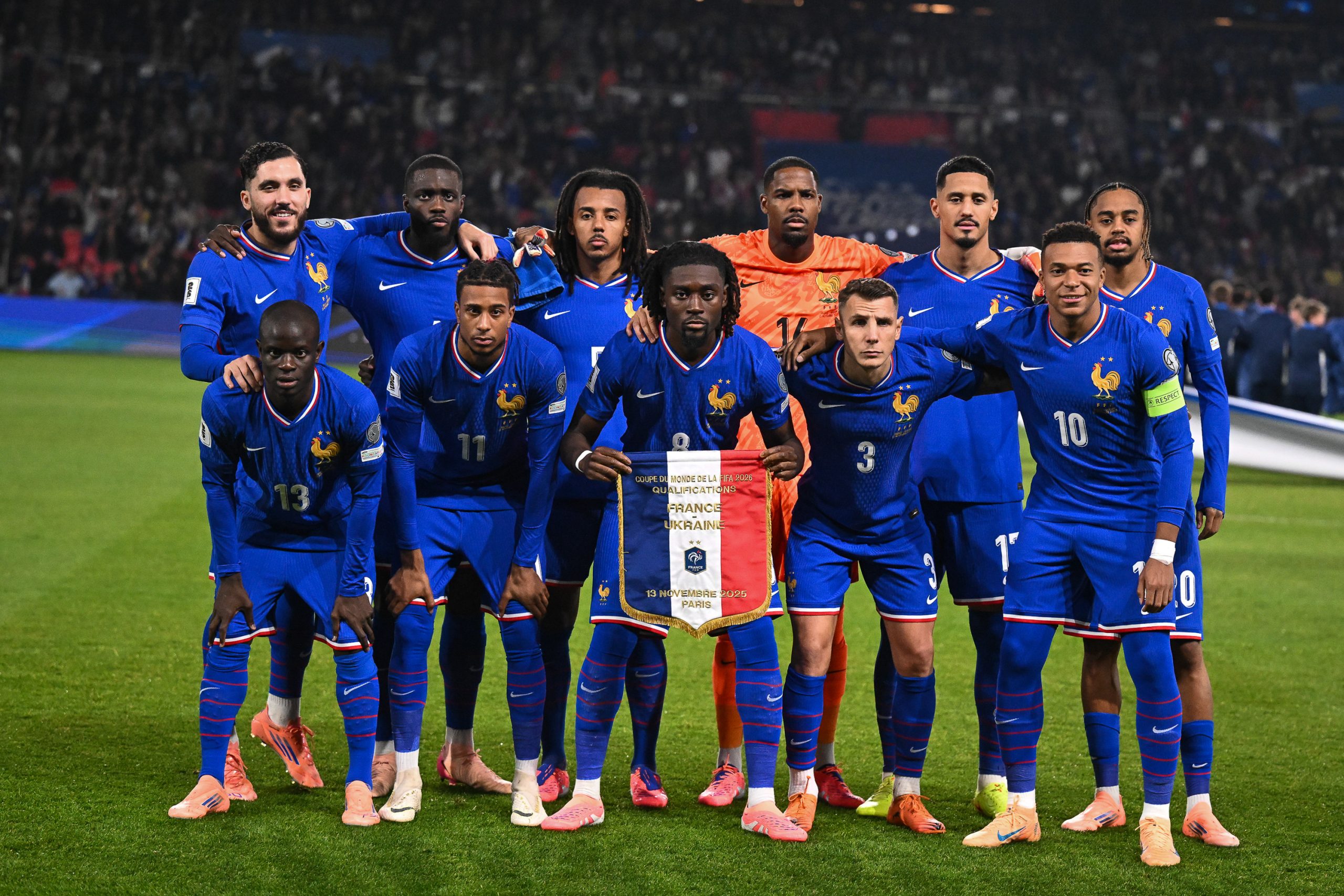 Br&eacute;sil/France - Les &eacute;quipes officielles :