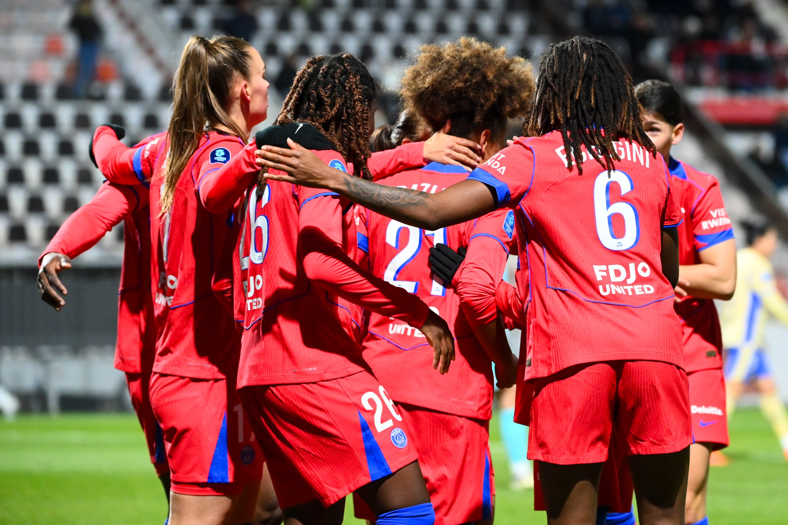 PSG/OM - Le groupe parisien