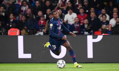 PSG/Monaco - Nuno Mendes vide son sac apr&egrave;s le revers