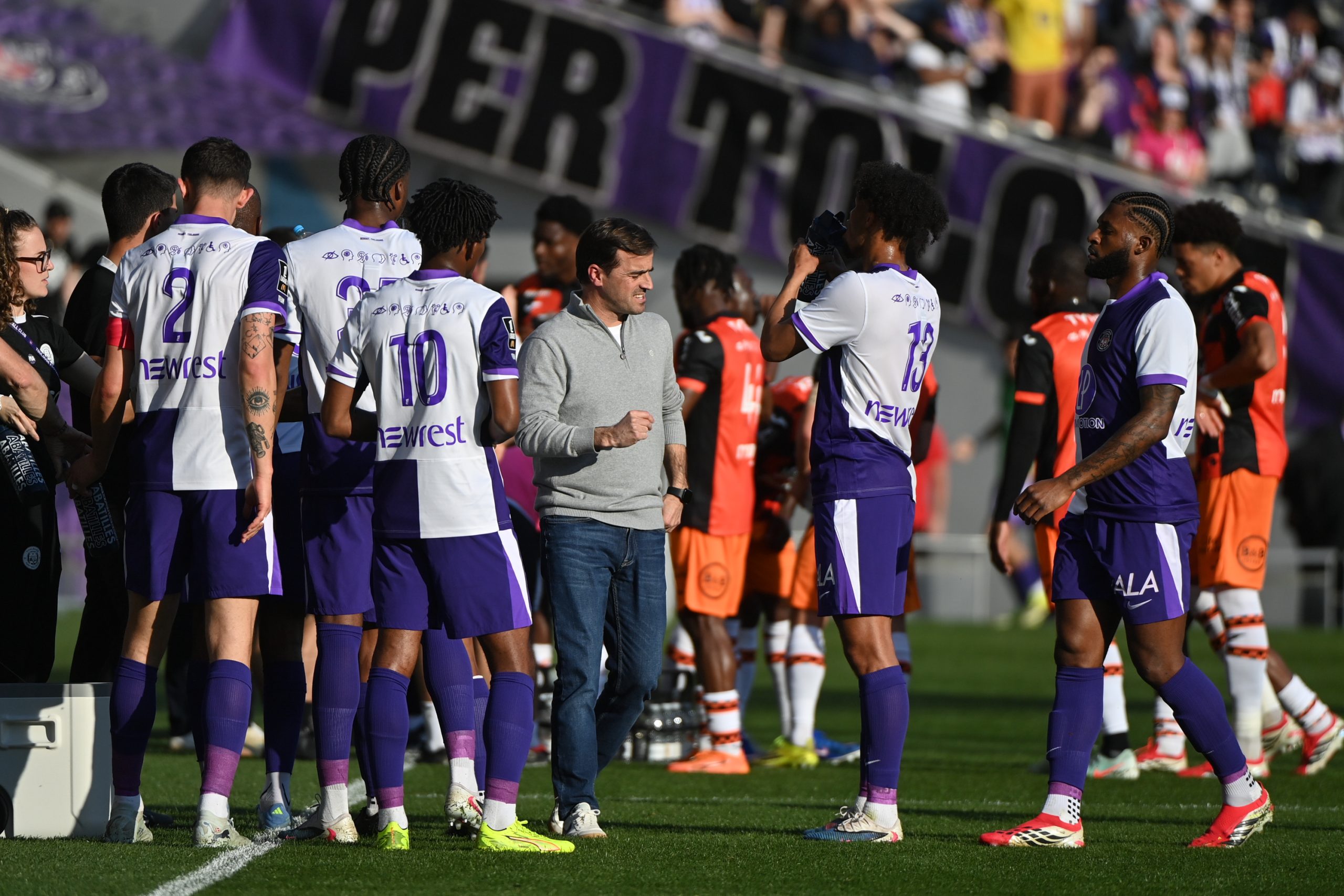 PSG/Toulouse - Le groupe toulousain :