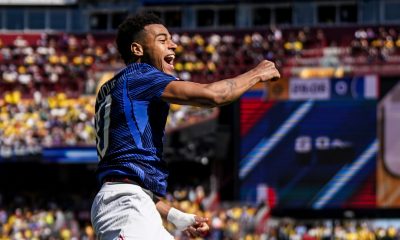 Colombie/France - Dou&eacute; savoure la victoire et ses premiers buts en Bleus