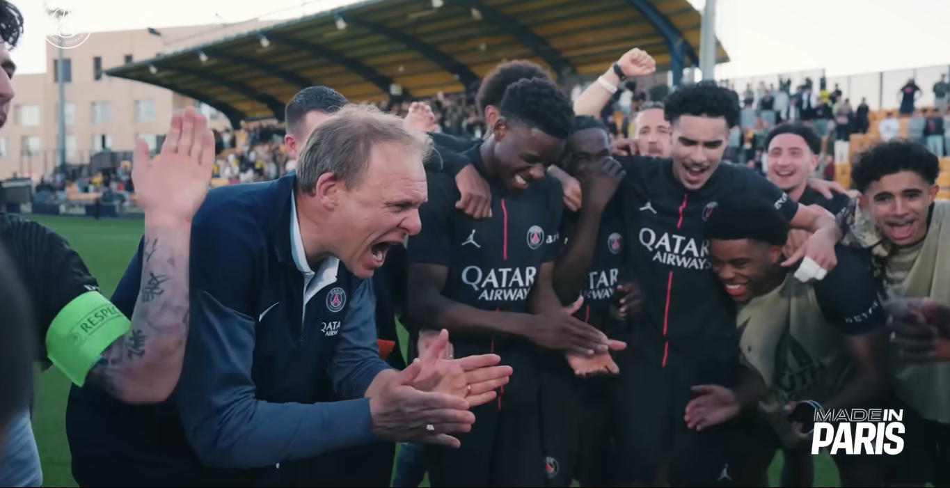 L'immersion au sein des Titis du PSG : qualification en demi-finale de Youth League !