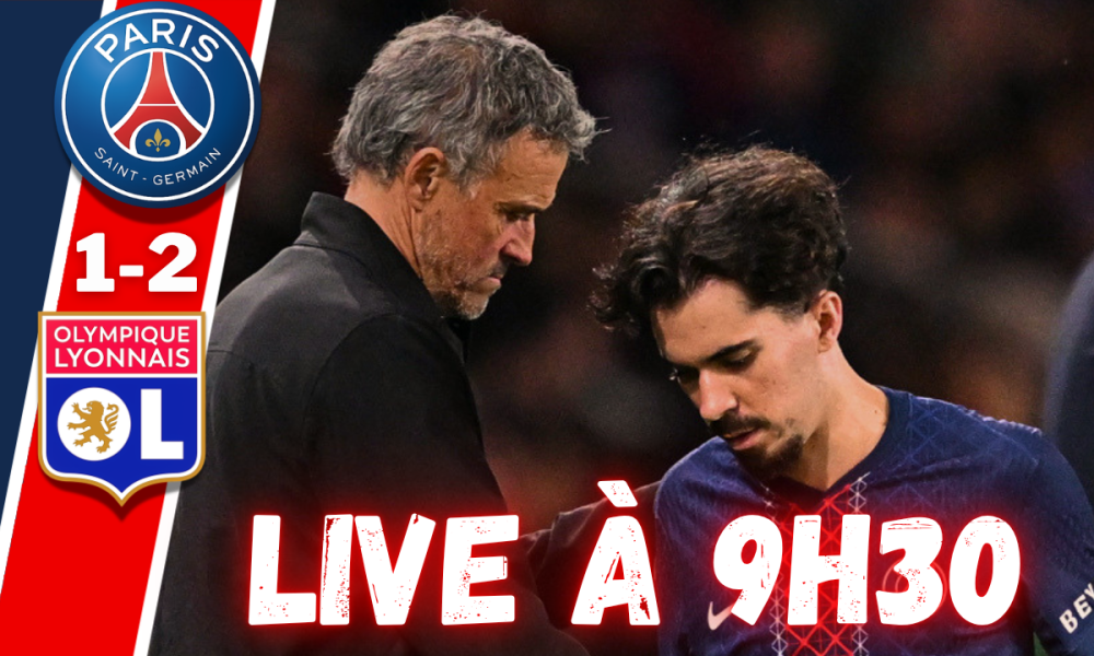 Live PSG/Lyon – Une soirée qui pique, le débrief ! Rendez-vous à 9h30 !