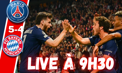 Live PSG/Bayern Munich - Debrief d'un match fou, rendez-vous &agrave; 9h30 !