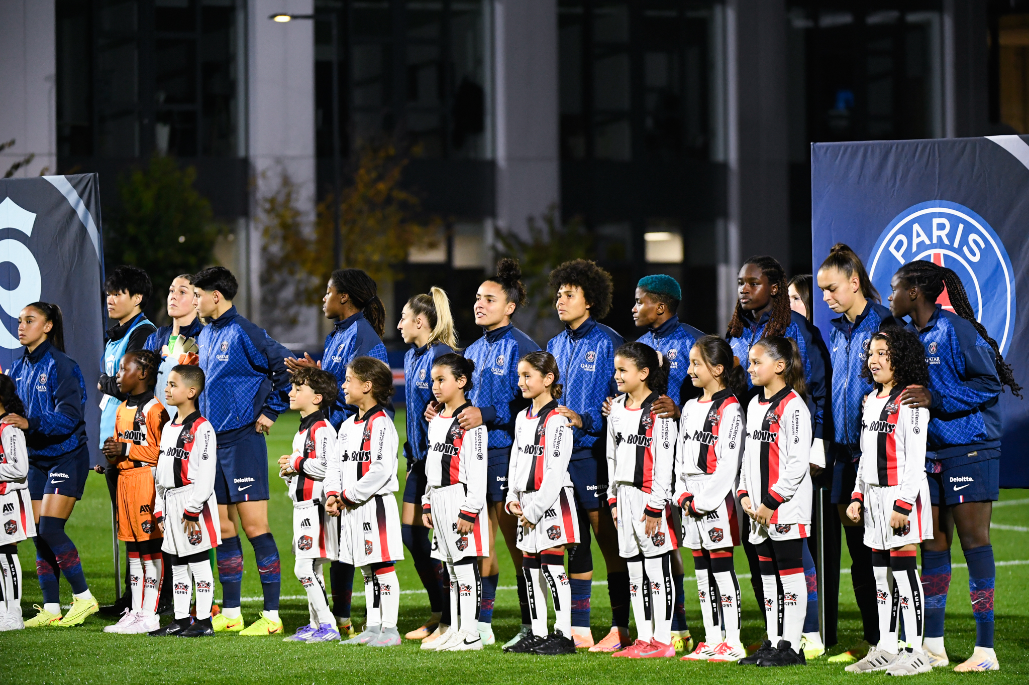 Fleury/PSG - Le groupe parisien