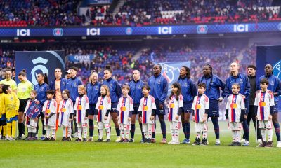 PSG/OL Lyonnes - Les &eacute;quipes officielles