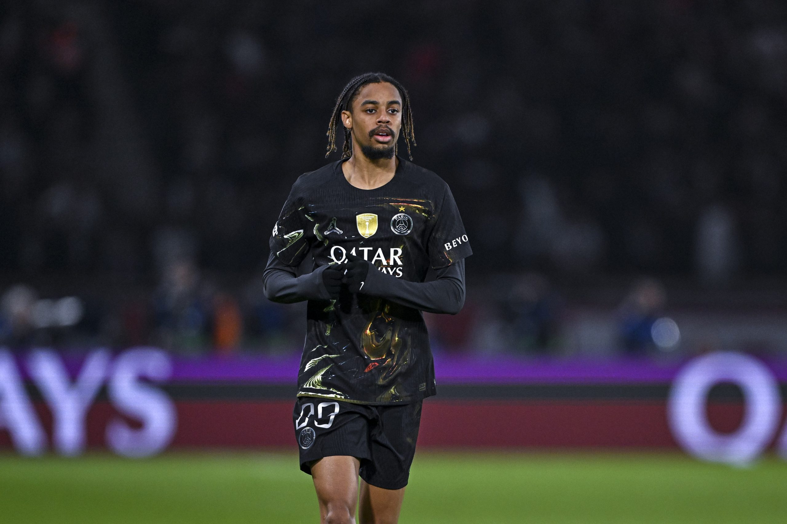 Liverpool/PSG - Barcola continu avec le groupe