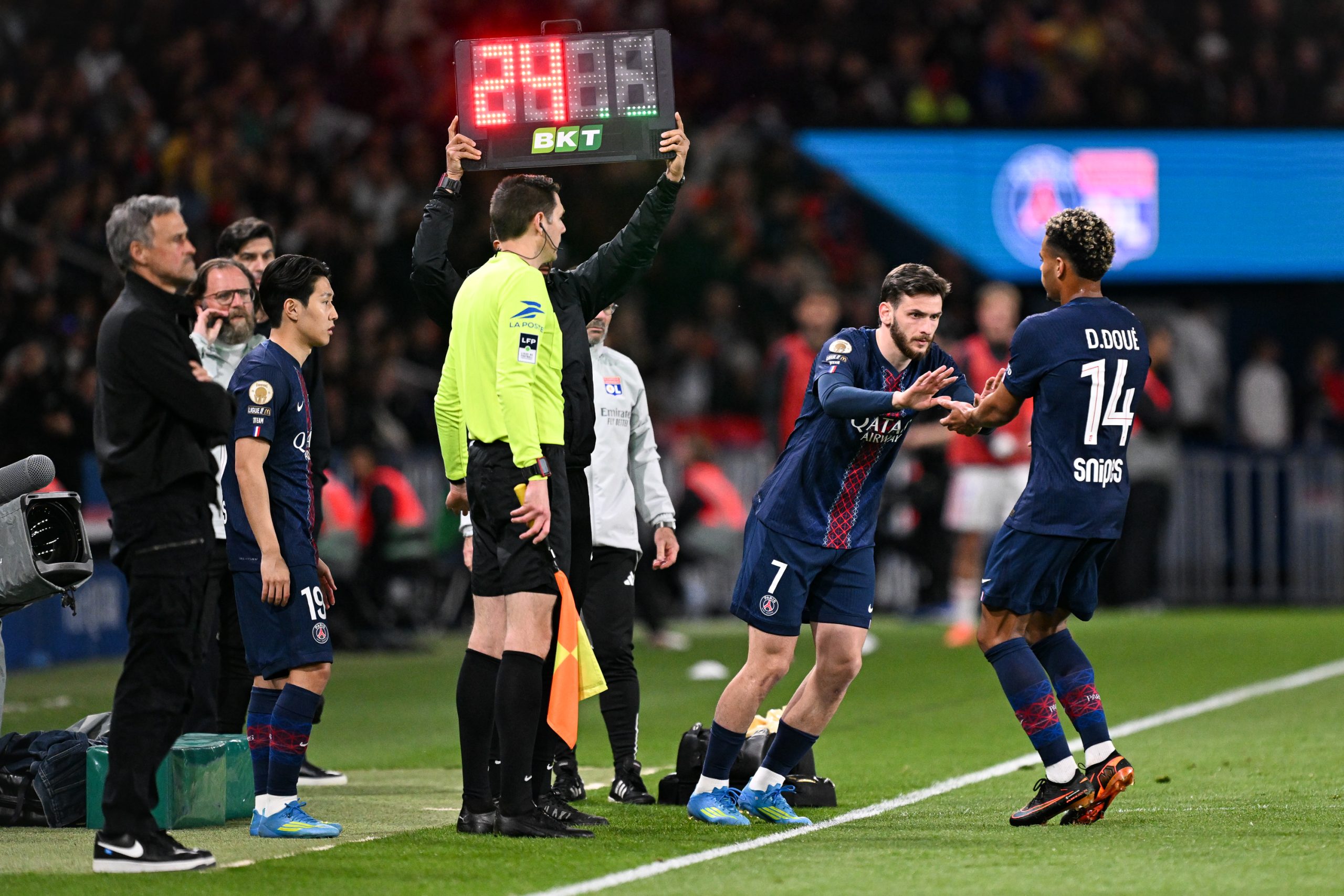 PSG/Lyon - Les supporters ont &eacute;lu le meilleur joueur parisien