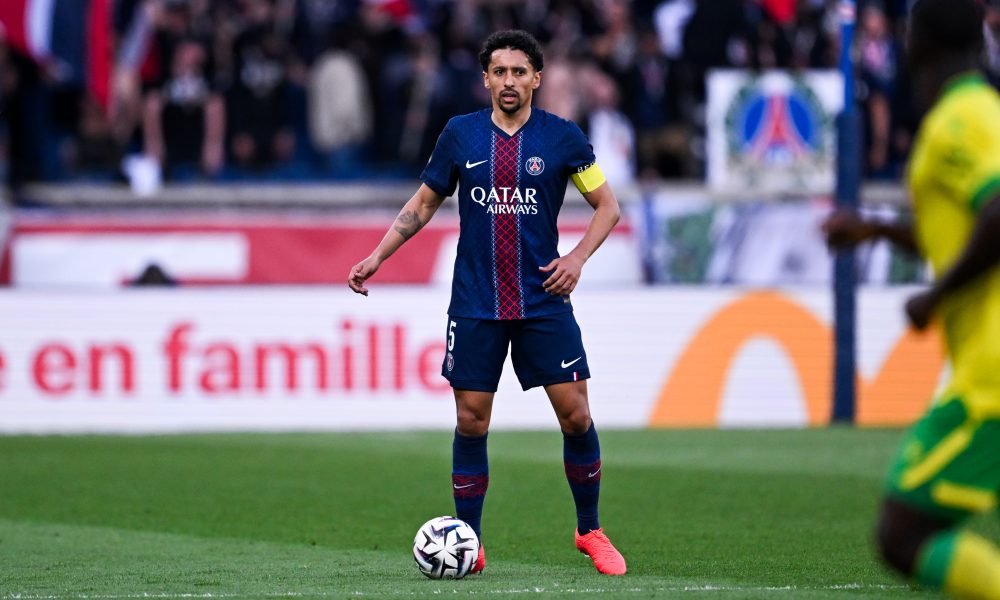 PSG/Nantes – Marquinhos vide son sac après la victoire