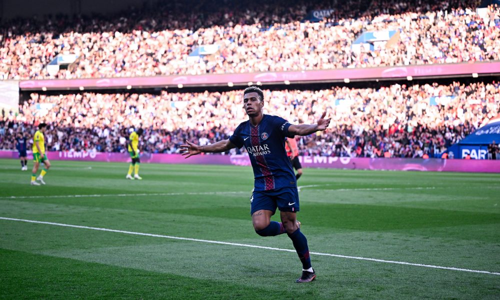 PSG/Nantes – La joie de Doué après la victoire
