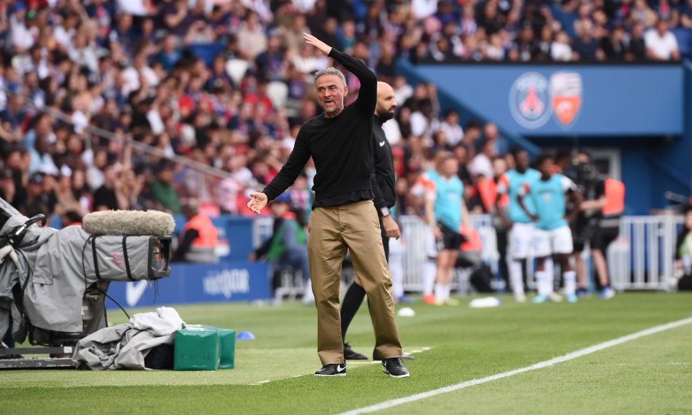 PSG/Lorient - Luis Enrique en conf apr&egrave;s match