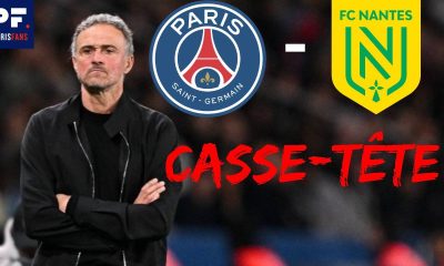 Vid&eacute;o PSG/Nantes - L'&eacute;quipe pour retrouver la victoire !