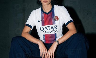 Le maillot ext&eacute;rieur 2026/2027 du PSG en image
