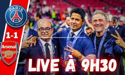 Live PSG/Arsenal - Paris est entr&eacute; dans la l&eacute;gende...Rendez-vous &agrave; 9h30 !