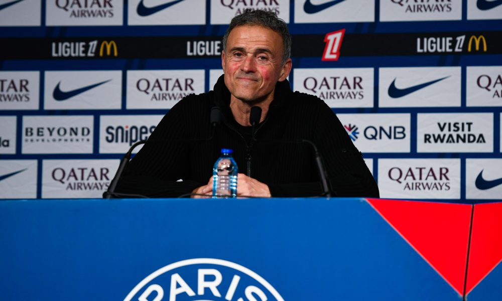 Paris FC/PSG - La conf&eacute;rence de presse Luis Enrique en direct &agrave; 13h