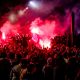 PSG/Arsenal - Une fan zone &agrave; Paris / Diffusion Parc des Princes