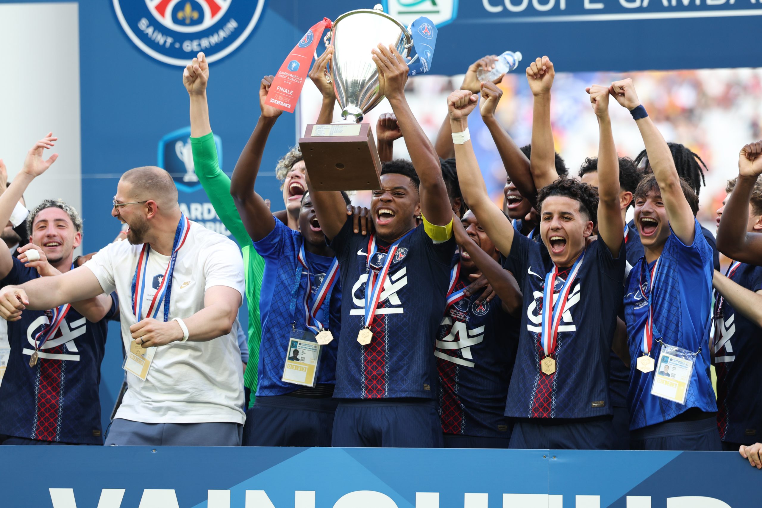 "Dans l'histoire" : La victoire en Gambardella &agrave; revivre avec les U18 du PSG