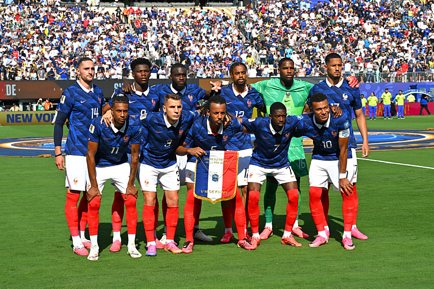 Paraguay/France - Les équipes officielles du 8e de finale