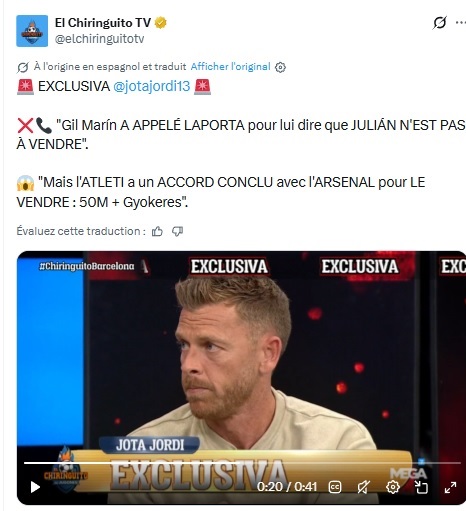 Mercato – Julian Alvarez finalement à Arsenal dans un échange XXL ?