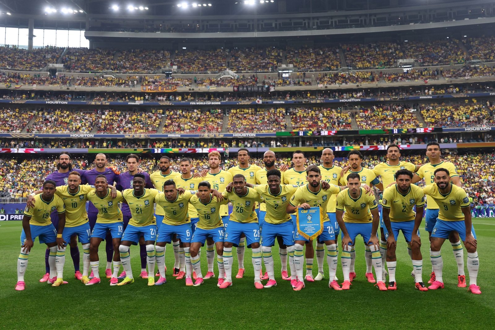 Brésil/Norvège - Les équipes officielles du 8e de finale