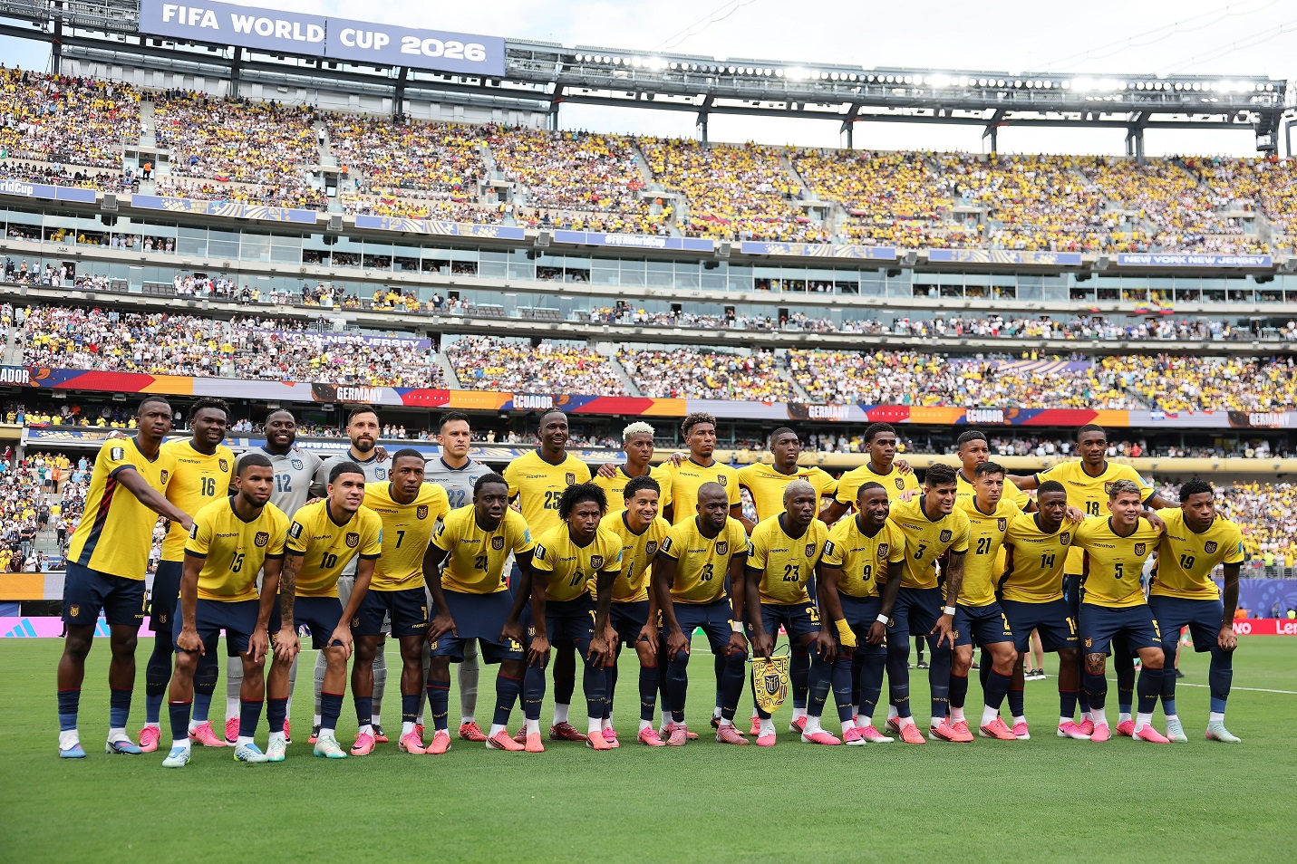 Mexique/Equateur - Les équipes officielles :