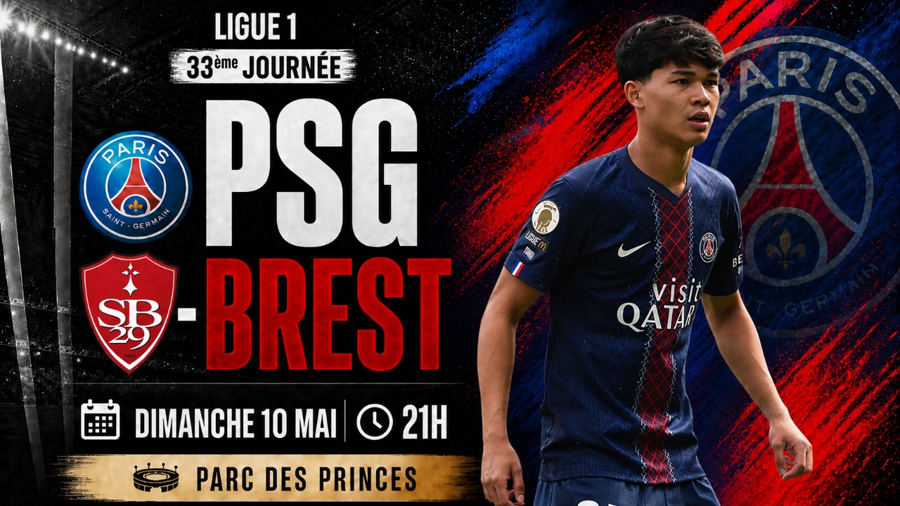 Vid&eacute;o PSG/Brest - L'&eacute;quipe pour assurer le titre, avec de la rotation ?
