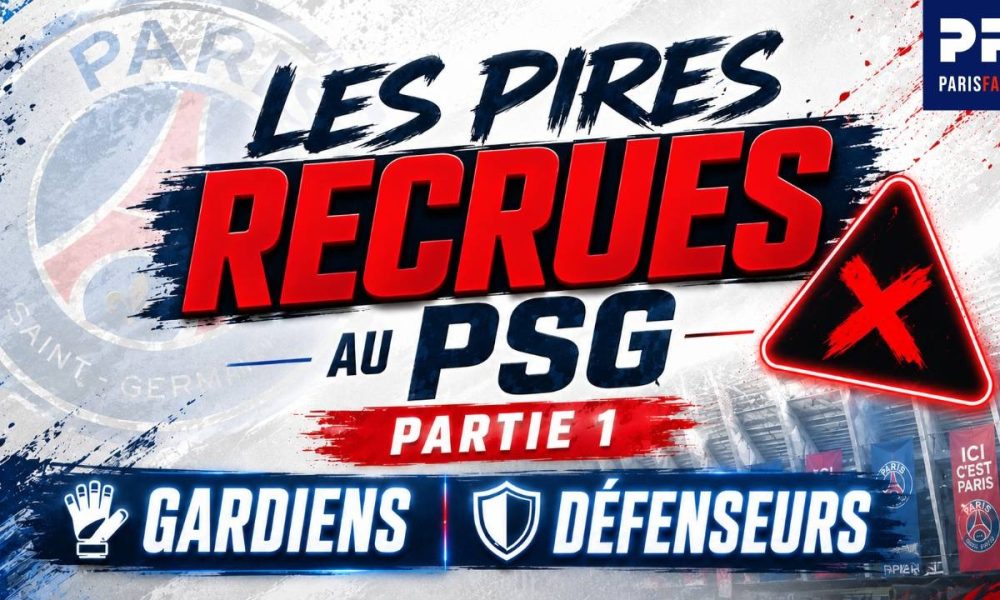 Live PSG - Les pires recrutements de l'histoire, rendez-vous &agrave; 9h30 !