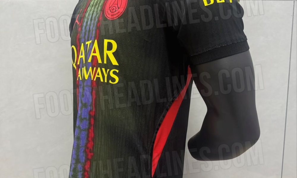 De nouvelles images du 3e maillot 2026-2027 du PSG qui divise