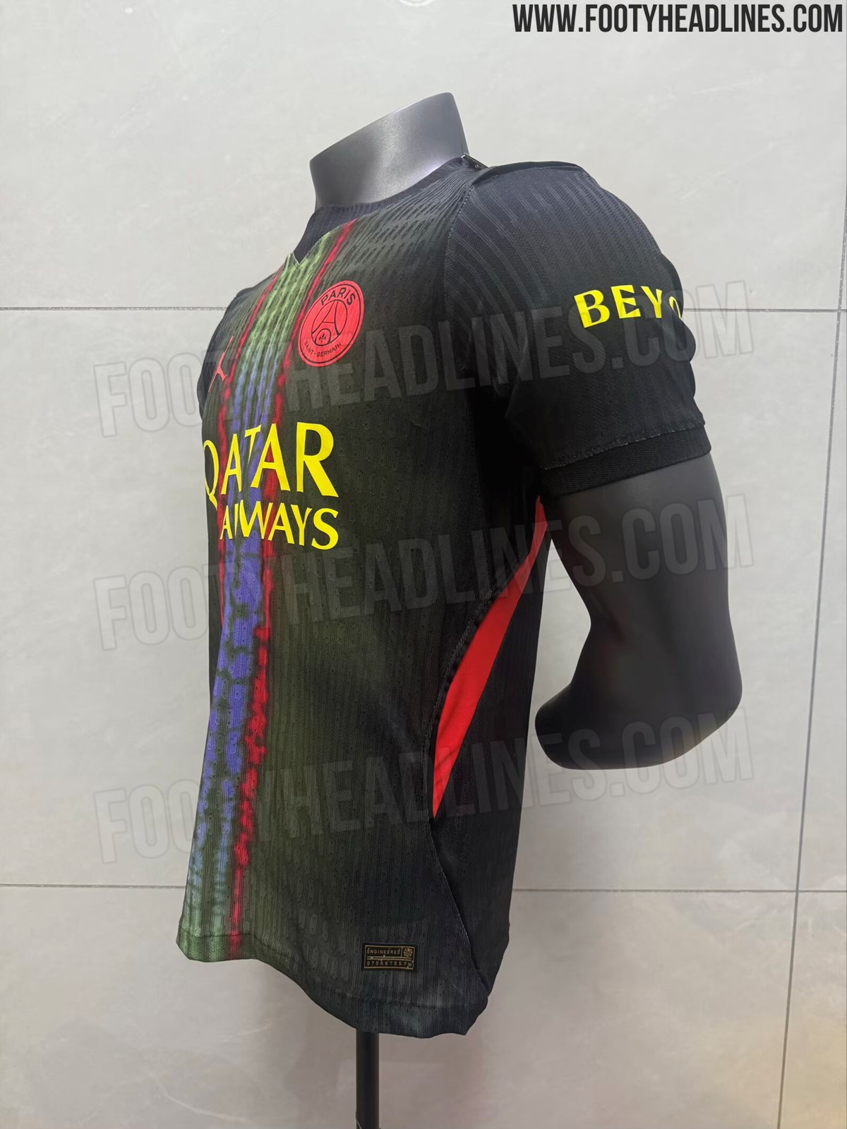 De nouvelles images du 3e maillot 2026-2027 du PSG qui divise