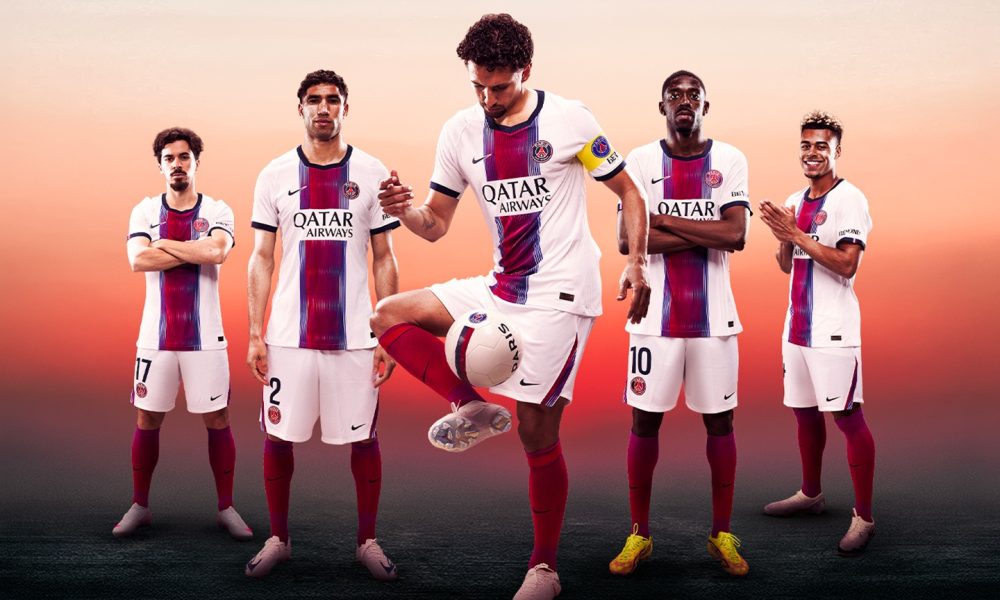 Officiel - Le maillot ext&eacute;rieur 2026/2027 du PSG d&eacute;voil&eacute; !