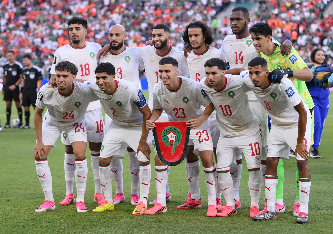 Canada/Maroc - Les équipes officielles du 8e de finale