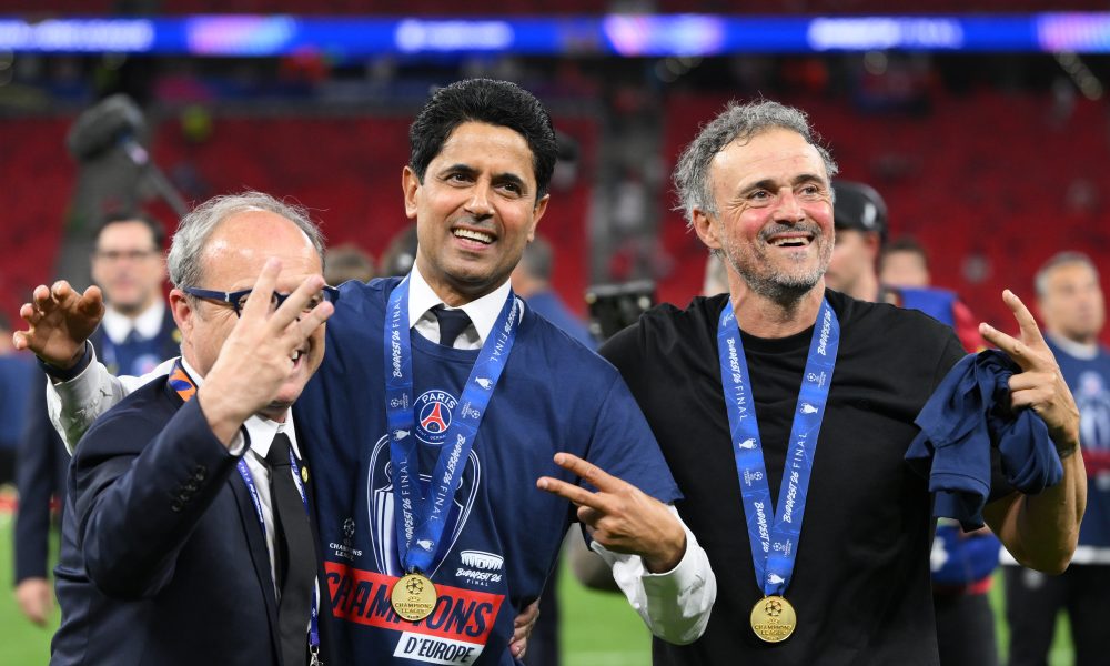 PSG/Arsenal - Al-Khela&iuml;fi adoube Luis Enrique