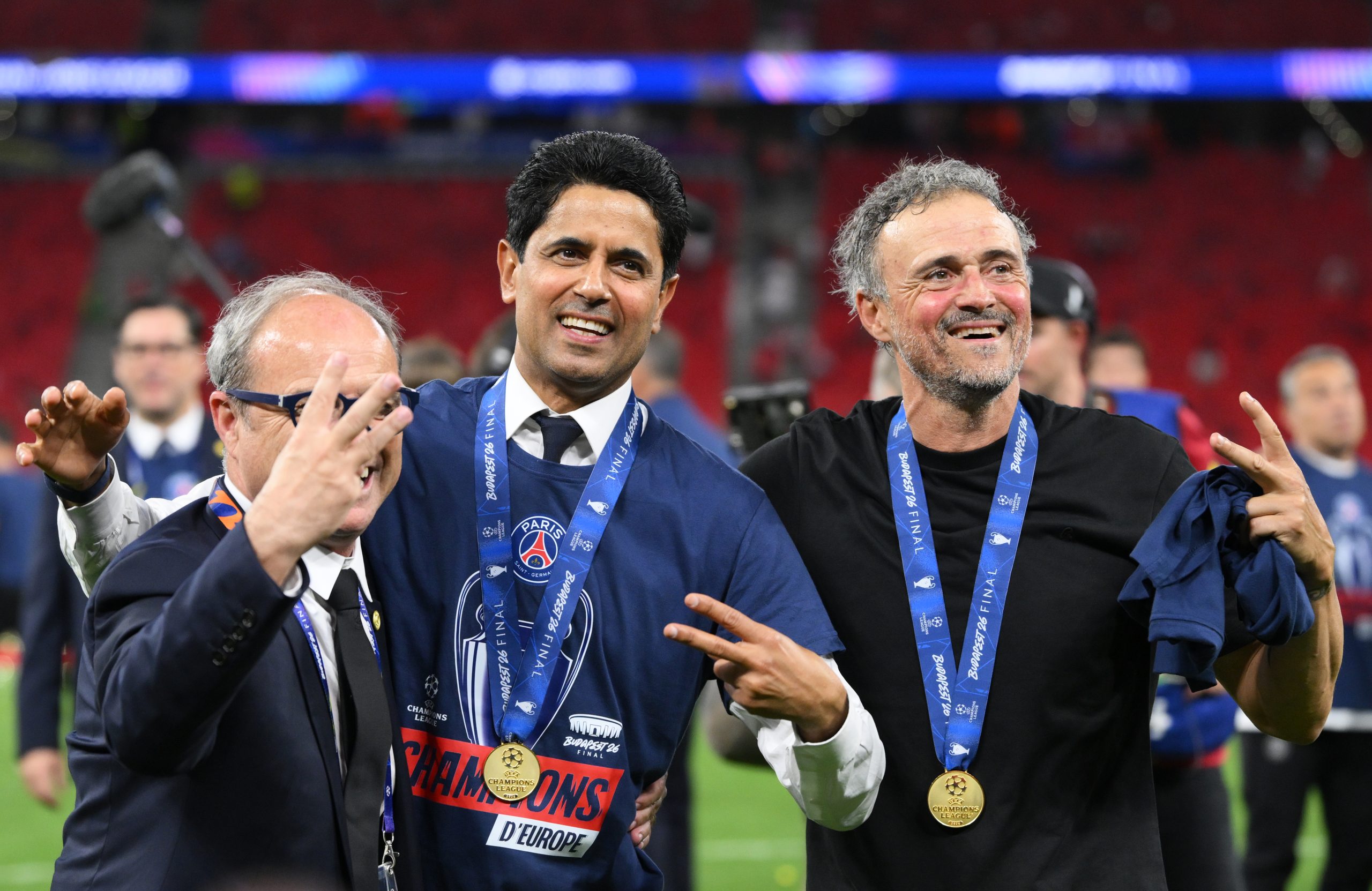 PSG/Arsenal - Al-Khela&iuml;fi adoube Luis Enrique
