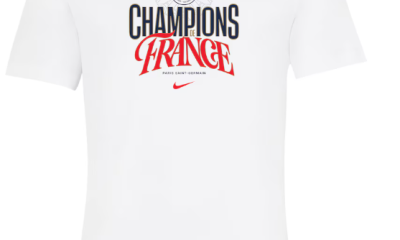 Le PSG met un T-shirt "Champions de France" en boutique