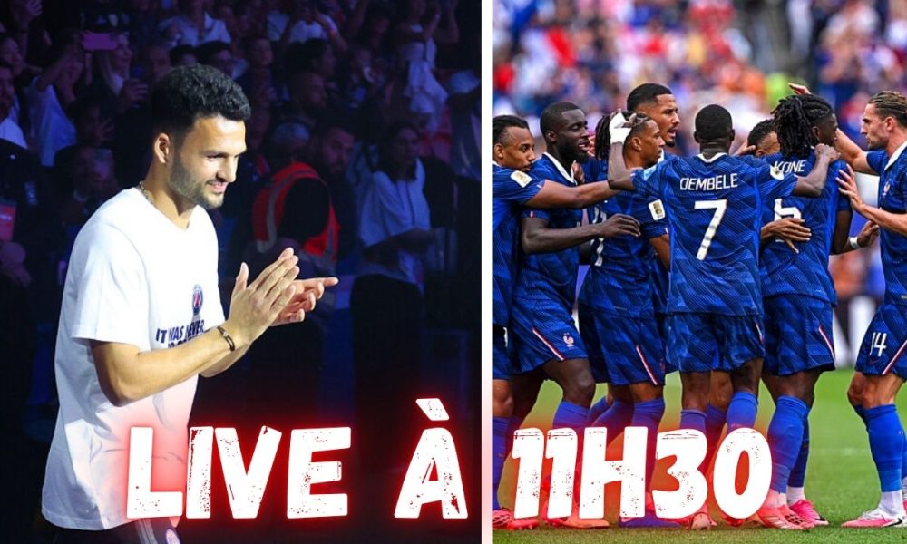 Live PSG - France/Norv&egrave;ge et point mercato (Lee, Ramos...) &agrave; 11h30 !