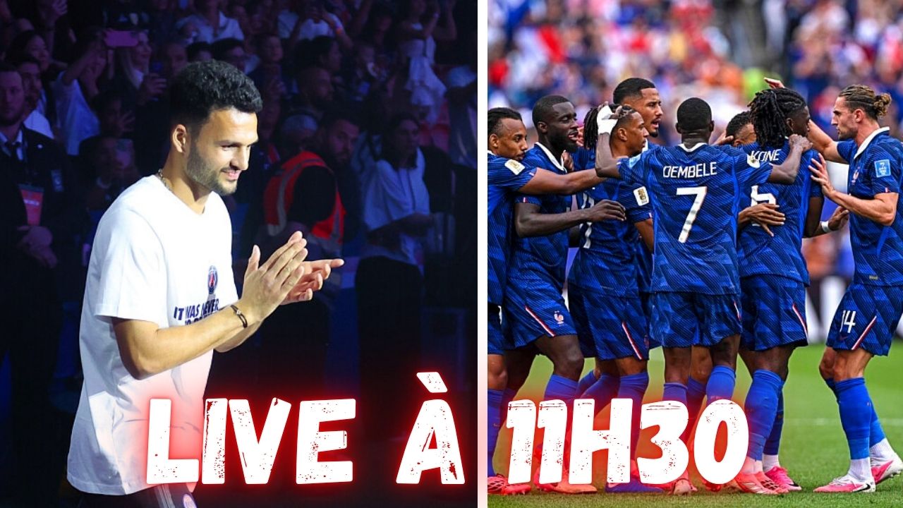 Live PSG - France/Norv&egrave;ge et point mercato (Lee, Ramos...) &agrave; 11h30 !