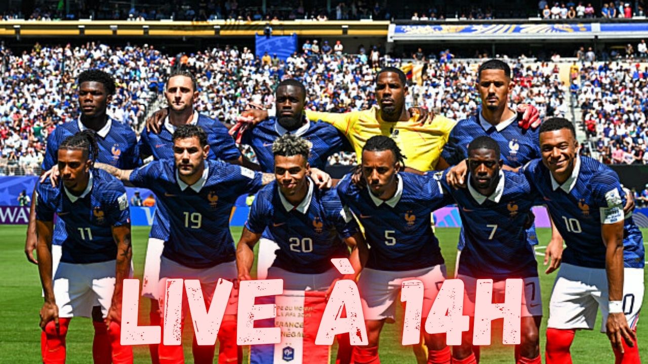 Live France/Irak et point mercato du PSG à 14h !