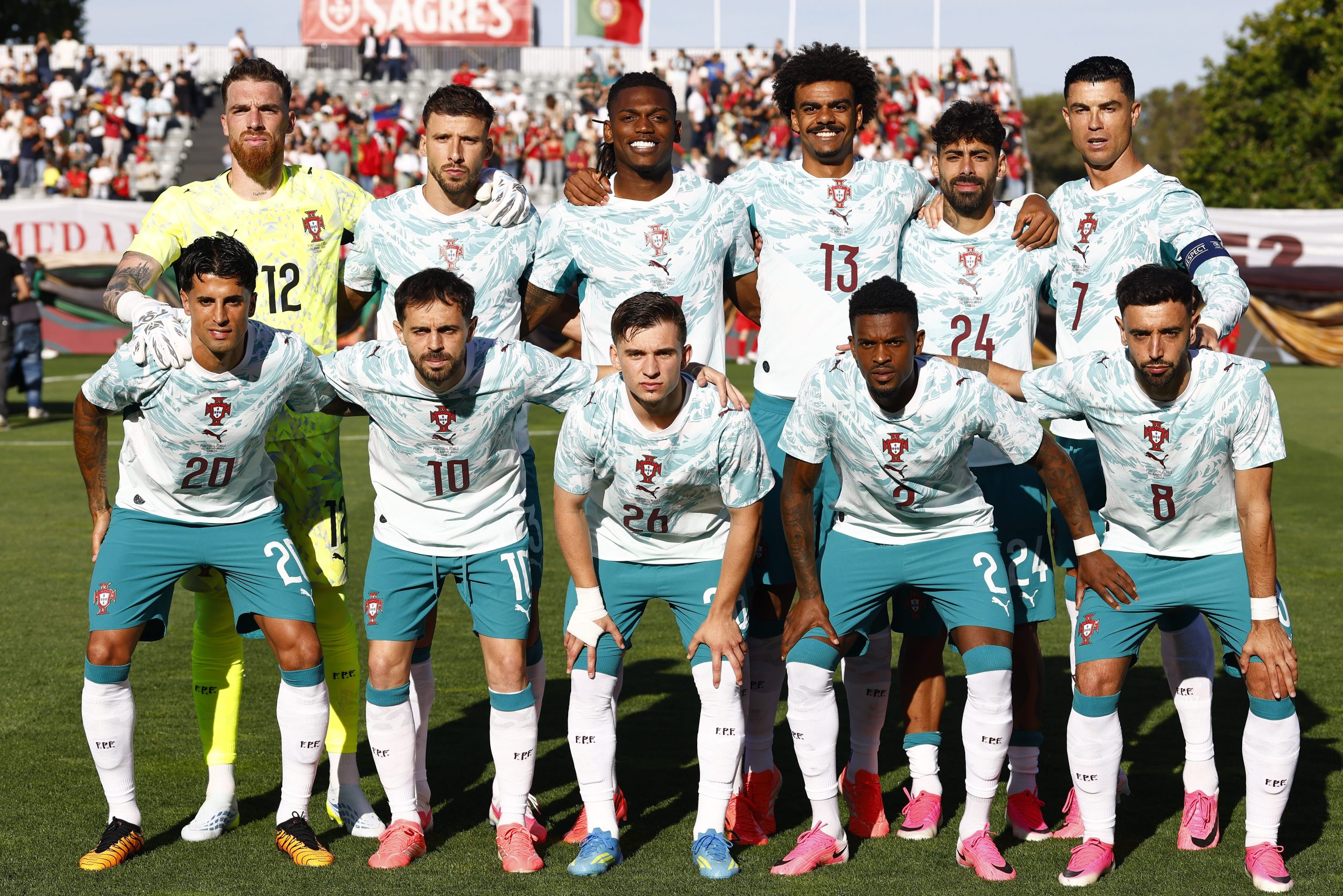 Portugal/Nigeria - Les &eacute;quipes officielles :