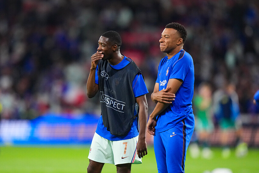 France/Irak - Mbappé vient à la rescousse pour Dembélé