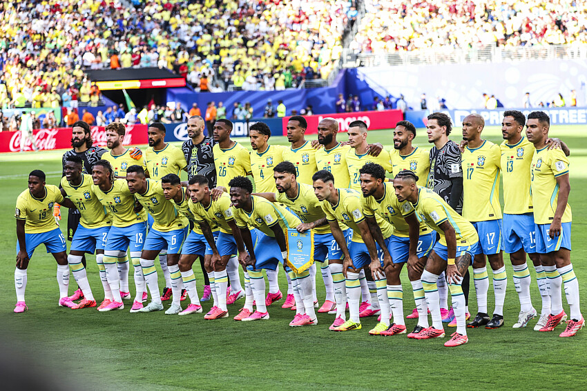 Brésil/Haïti - Les équipes officielles :