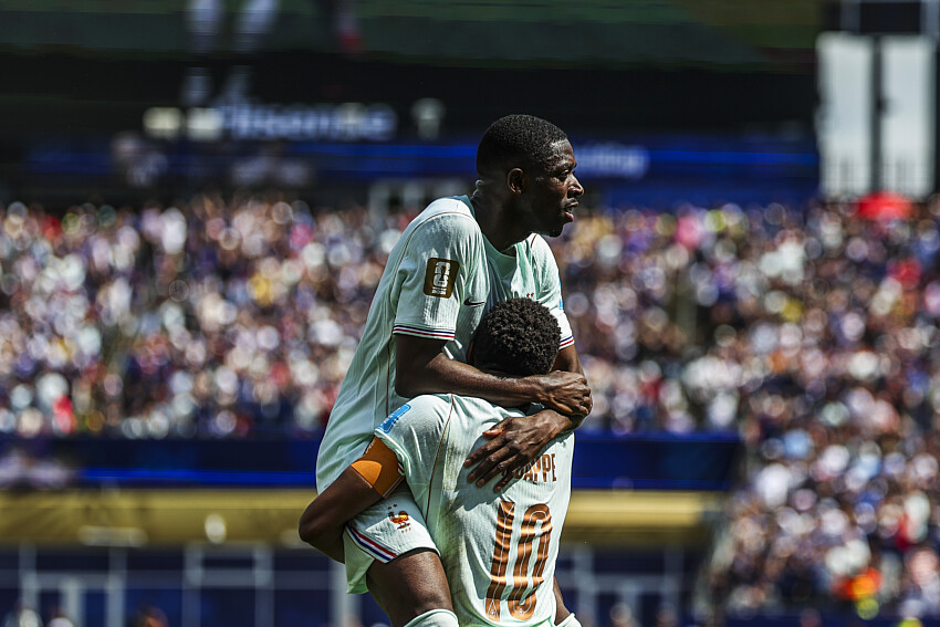 Norv&egrave;ge/France - Les mots forts de Demb&eacute;l&eacute; apr&egrave;s le tripl&eacute; et la victoire